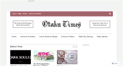 Desktop Screenshot of otakutimes.us